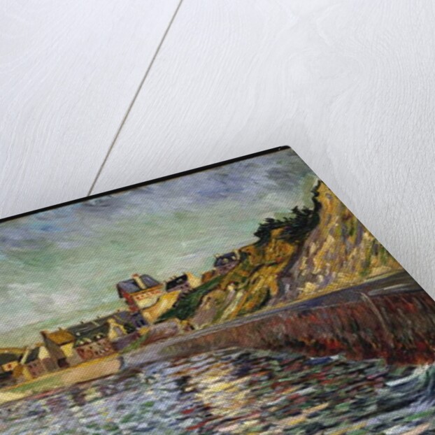 Le Port-en-Bessin c.1884 by Paul Signac