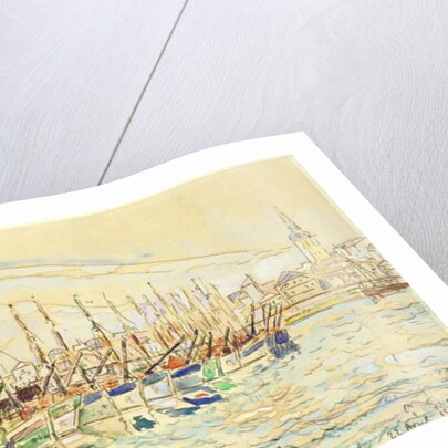 Les Sables d'Olonne, 1922 by Paul Signac