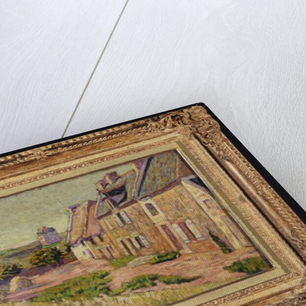 Saint-Briac, Cour a la Ville Hue, 1885 by Paul Signac