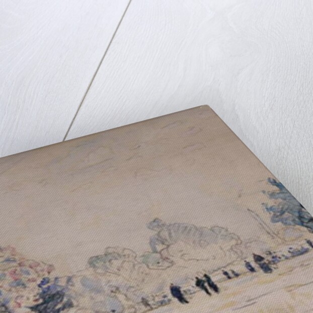 The Tuileries, Paris, 1910 by Paul Signac