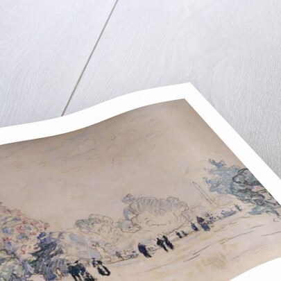 The Tuileries, Paris, 1910 by Paul Signac