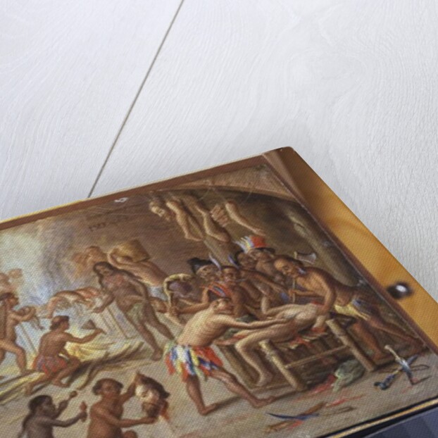 Indians as Cannibals by Jan van the Elder Kessel