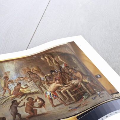 Indians as Cannibals by Jan van the Elder Kessel