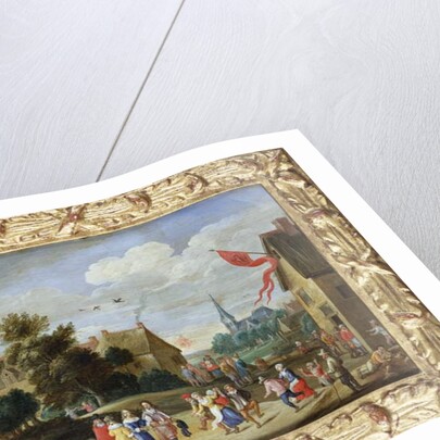 Gentry at a Village Kermesse by Jan van the Elder Kessel