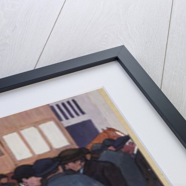 Horse Dealers at the Barbican, 1918 by Robert Polhill Bevan