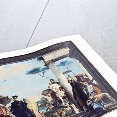 The Arrival of Henri III at the Villa Contarini, before 1750 by Giovanni Battista Tiepolo