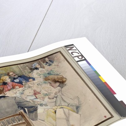 An Elegant Dinner Party by Jean Beraud