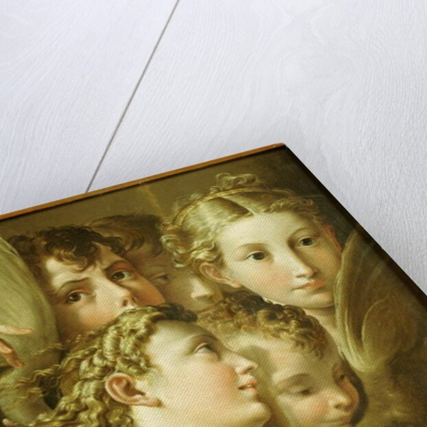 Five Angels by Parmigianino (after)