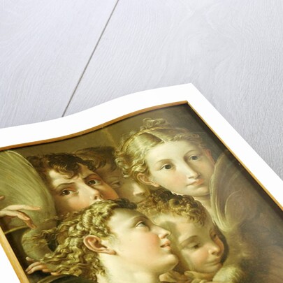 Five Angels by Parmigianino (after)