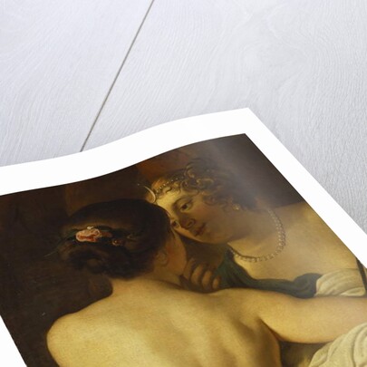 Jupiter in the Guise of Diana seducing Callisto by Gerrit van Honthorst