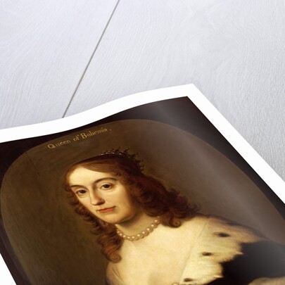 Portrait of Elizabeth, Queen of Bohemia by Gerrit van Honthorst