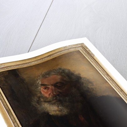 Portrait of a bearded Man, 1855 by Adolph Friedrich Erdmann von Menzel