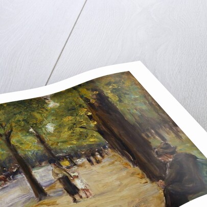 In the Tiergarten, Berlin, c.1920 by Max Liebermann