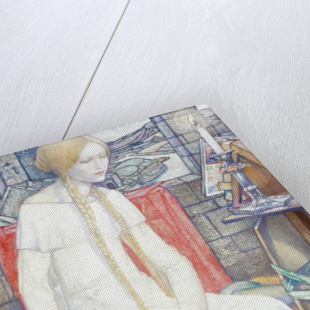 Elaine, 1921 by Edward Reginald Frampton