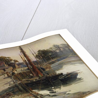 A Cornish Fishing Village, 1900 by Edward Reginald Frampton