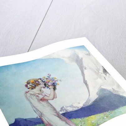 Flora Alpina by Edward Reginald Frampton