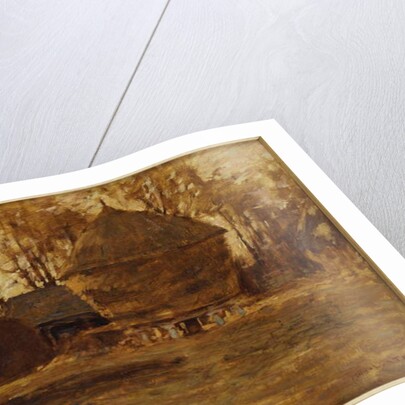 Sussex Hayricks, 1917 by Henry Herbert La Thangue