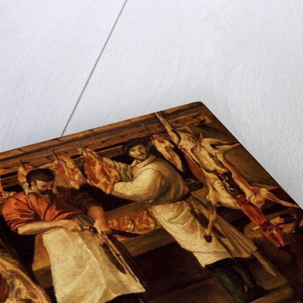 The Butcher's Shop by Annibale Carracci