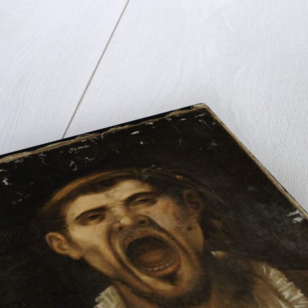 A Peasant Man Shouting by Annibale Carracci