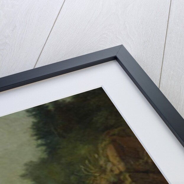 A Forge in the Bavarian Alps by Heinrich Burkel