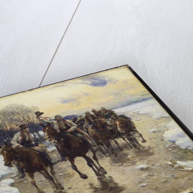 The Wedding Party by Alfred von Wierusz-Kowalski