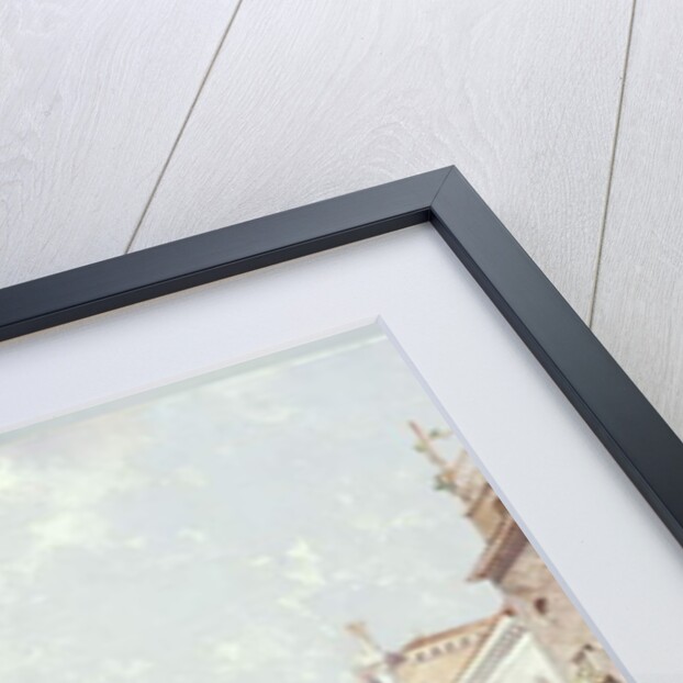 The Molo, Venice, looking West with figures Promenading by Franz Richard Unterberger