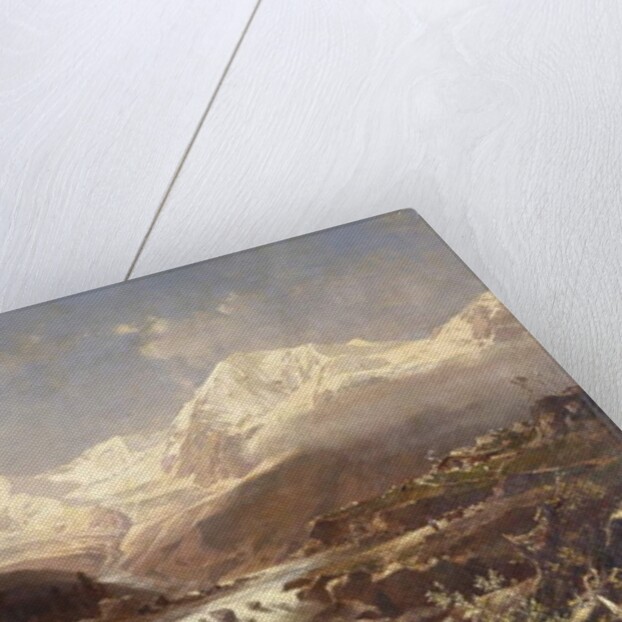Koenigspitze-Tirol, 1877 by Franz Richard Unterberger