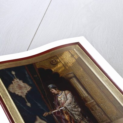 An Odalisque by Rudolphe Ernst