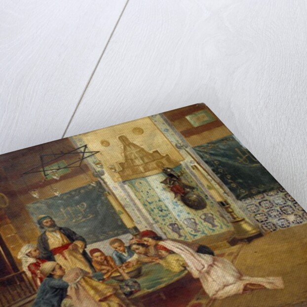 An Eastern Meal by Rudolphe Ernst