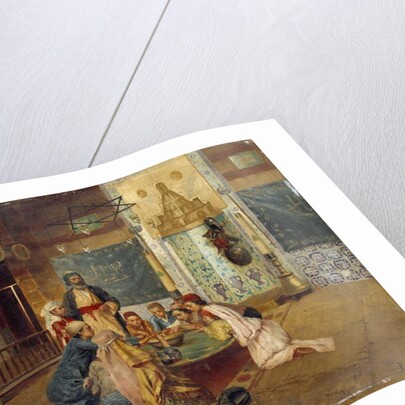 An Eastern Meal by Rudolphe Ernst