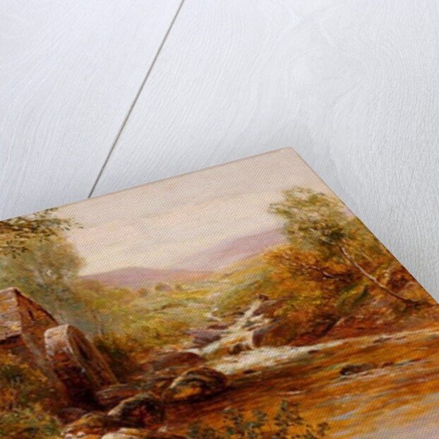 A Young Girl picking Spring Flowers by Ernest Walbourn