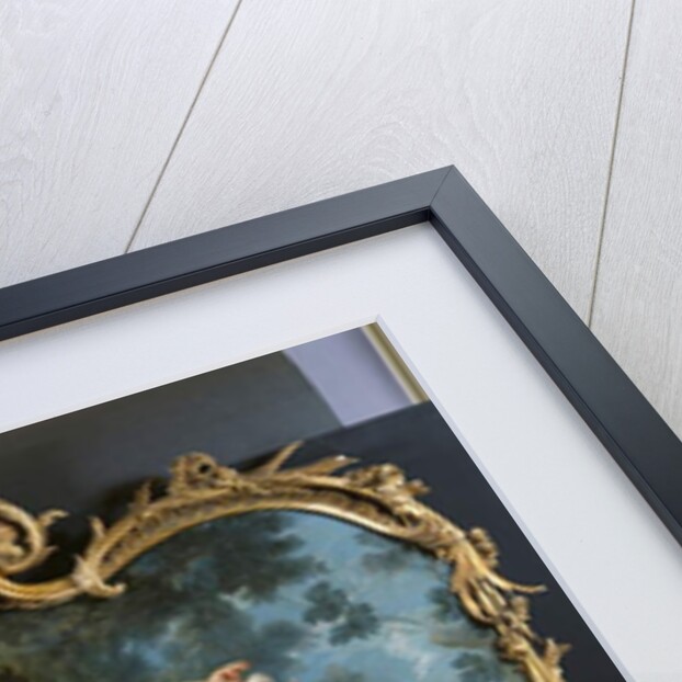 An Overdoor with Putti Disporting by Francesco de Mura