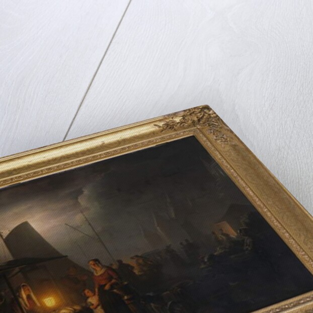 A Market Square at Night, Brussels, 1870 by Petrus van Schendel