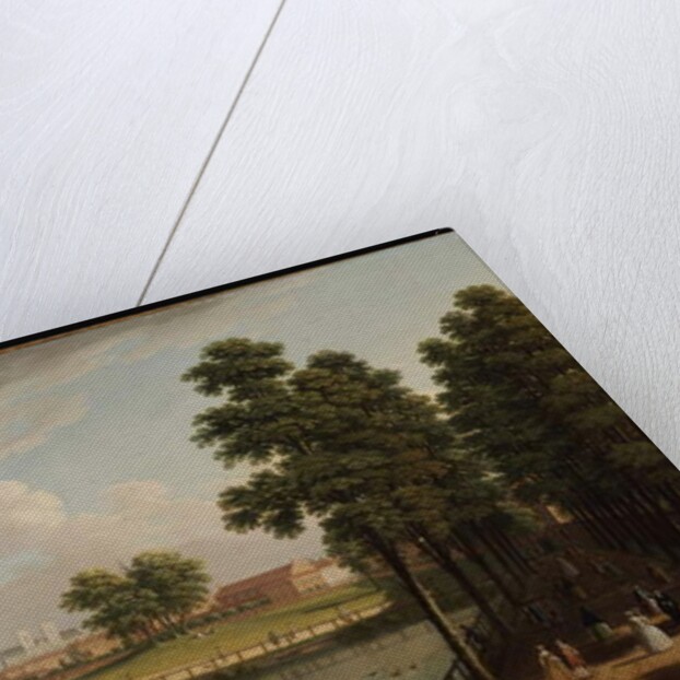 View of St. James's Park with Westminster Abbey Beyond by John Inigo Richards