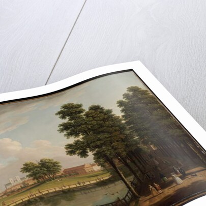 View of St. James's Park with Westminster Abbey Beyond by John Inigo Richards