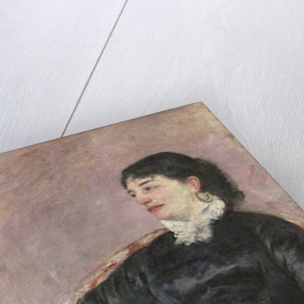 Portrait of an Italian Lady by Mary Stevenson Cassatt