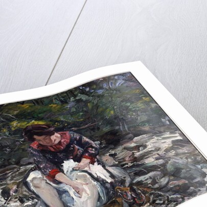 Girl in the Brook, 1913 by Lovis Corinth