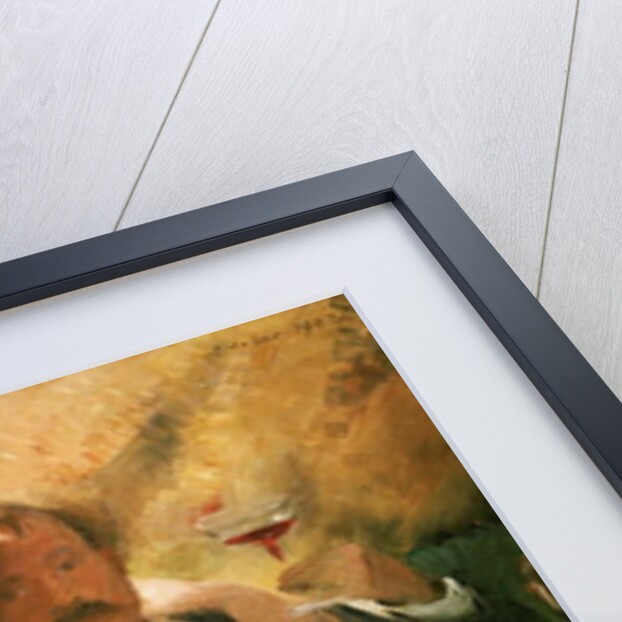 Self Portrait with Nude Woman and Glass, 1902 by Lovis Corinth