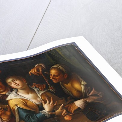 Mercenary Love by Johann or Hans von Aachen