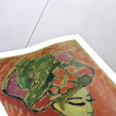 Girl in Turban, 1910 by Alexej von Jawlensky