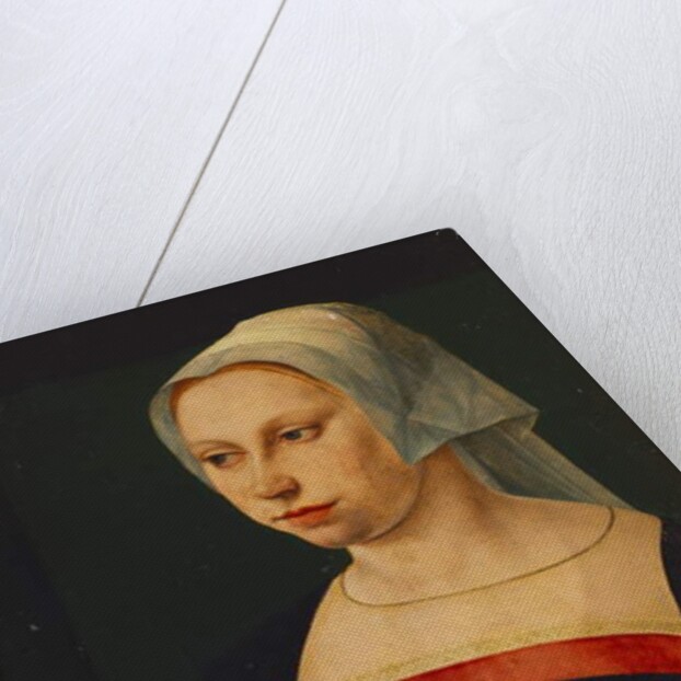 Portrait of a Lady holding a Ring by Jan van Scorel