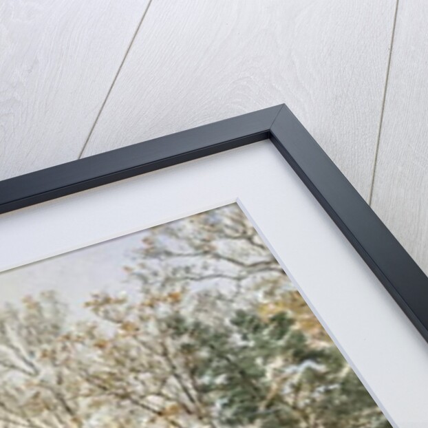 Winter on Ravensdale Road, Hastings-on-Hudson, 1890 by Jasper Francis Cropsey