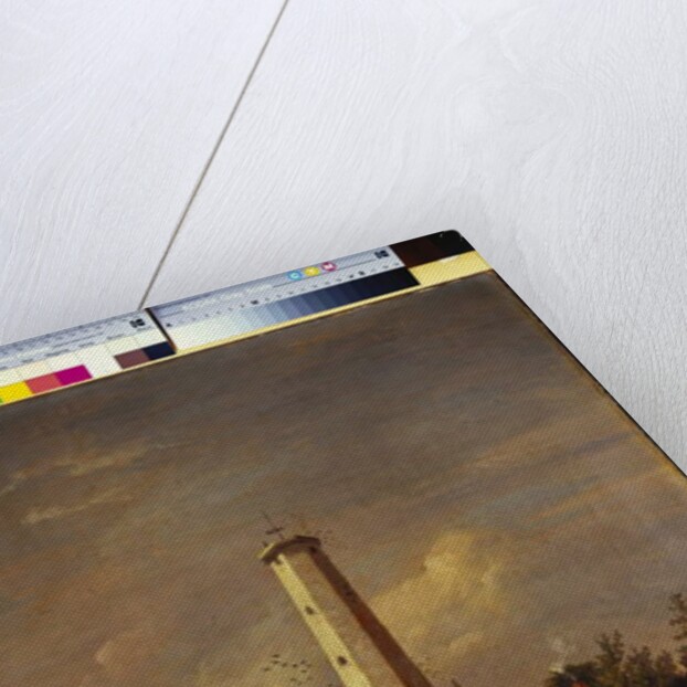 Shot Tower, 1845 by Jasper Francis Cropsey