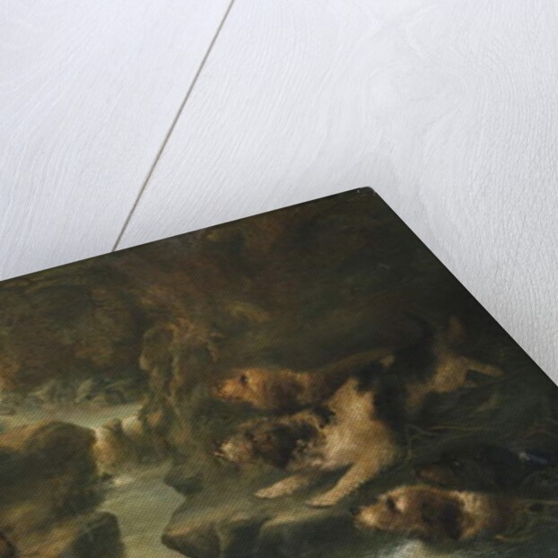 Otter Hunting, 1867 by George Armfield