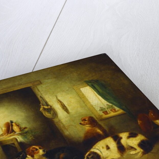 Waiting for Master, 1870 by George Armfield