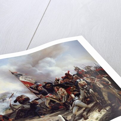 The Battle of Pont d'Arcole, 1826 by Emile Jean Horace Vernet