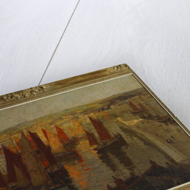 Red and Gold, Brixham, 1918-19 by Terrick Williams