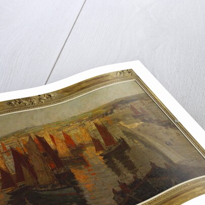 Red and Gold, Brixham, 1918-19 by Terrick Williams