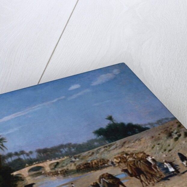 The Caravan by Jean Leon Gerome