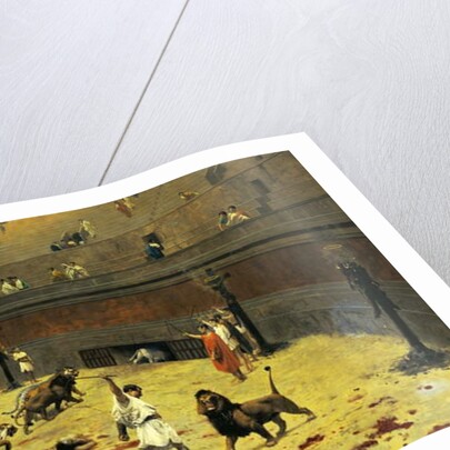 The Retreating Lions, 1902 by Jean Leon Gerome